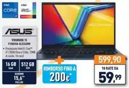 Unieuro Asus Vivobook 15 offerta