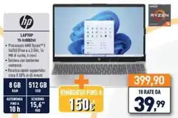 Unieuro hp laptop 15 offerta