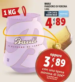 Deco Supermercati Bauli pandoro di verona offerta