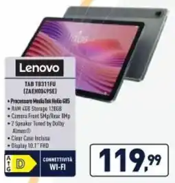 Unieuro Lenovo Tab TB311FU offerta