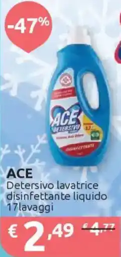 Ipersoap ACE Detersivo lavatrice disinfettante liquido offerta