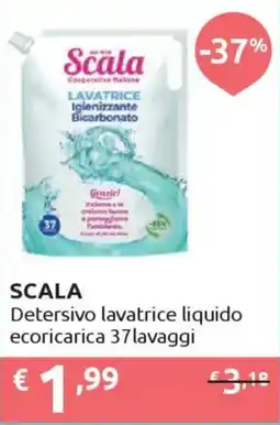 Ipersoap SCALA Detersivo lavatrice liquido ecoricarica offerta