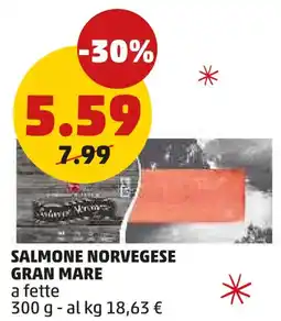 PENNY Salmone norvegese gran mare a fette offerta