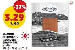 PENNY Salmone affumicato islandese GRAN MARE offerta