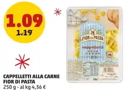PENNY Cappelletti alla carne FIOR DI PASTA offerta