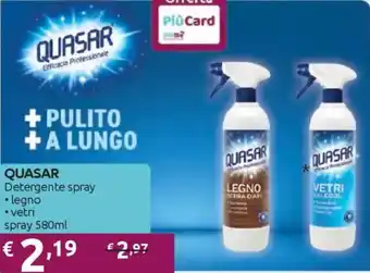 Ipersoap QUASAR Detergente spray offerta