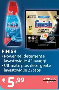 Ipersoap FINISH Power gel detergente lavastoviglie offerta