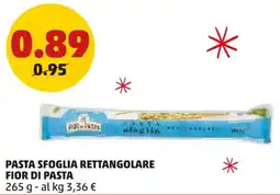 PENNY Pasta sfoglia rettangolare FIOR DI PASTA offerta