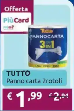 Ipersoap TUTTO Panno carta 2rotoli offerta