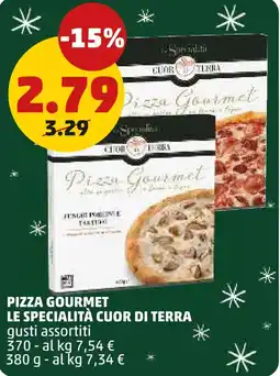 PENNY Pizza gourmet LE SPECIALITÀ CUOR DI TERRA offerta