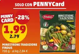 PENNY Minestrone tradizione FINDUS offerta