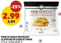 PENNY Fiori di zucca pastellati LE SPECIALITÀ CUOR DI TERRA offerta