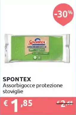 Ipersoap SPONTEX Assorbigocce protezione stoviglie offerta