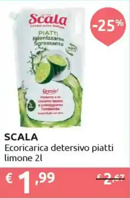 Ipersoap SCALA Ecoricarica detersivo piatti limone offerta