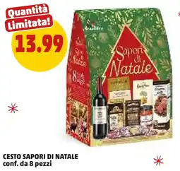 PENNY Cesto sapori di natale offerta