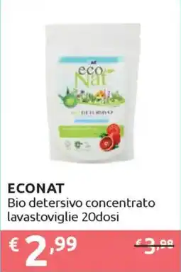 Ipersoap ECONAT Bio detersivo concentrato lavastoviglie offerta