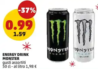 Energy drink MONSTER