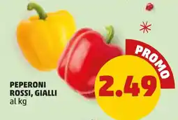 PENNY Peperoni rossi, gialli offerta