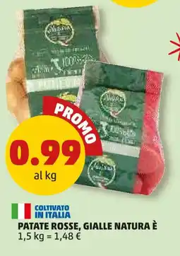 PENNY Patate rosse, gialle natura è offerta