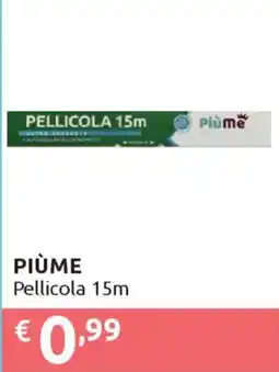 Ipersoap PIÙME Pellicola 15m offerta