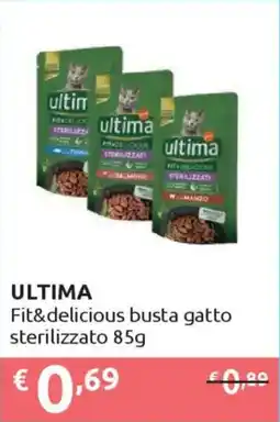 Ipersoap ULTIMA Fit&delicious busta gatto sterilizzato offerta