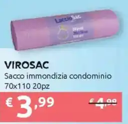 Ipersoap VIROSAC Sacco immondizia condominio 70x110 offerta