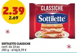 PENNY Sottilette CLASSICHE offerta