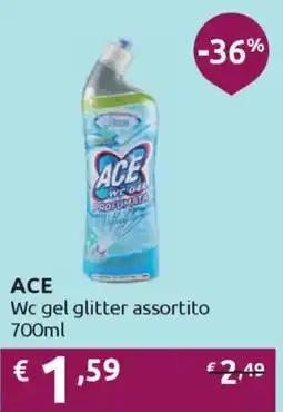 Ipersoap ACE Wc gel glitter offerta