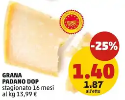 PENNY Grana padano dop offerta