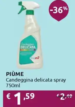 Ipersoap PIÙME Candeggina delicata spray offerta