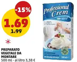 PENNY Preparato vegetale da montare offerta