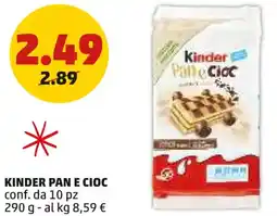 PENNY Kinder pan e cioc offerta