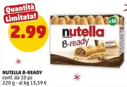 PENNY Nutella b-ready offerta