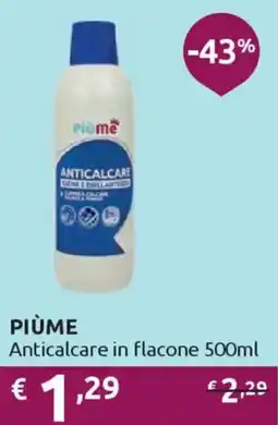Ipersoap PIÙME Anticalcare in flacone offerta