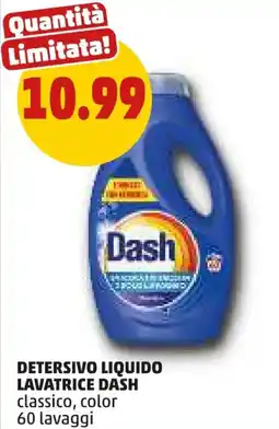 PENNY Detersivo liquido lavatrice dash classico, color offerta