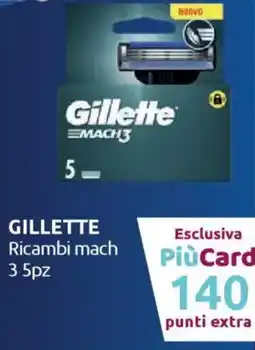 Ipersoap GILLETTE Ricambi mach 3 offerta