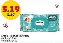 PENNY Salviette baby PAMPERS offerta