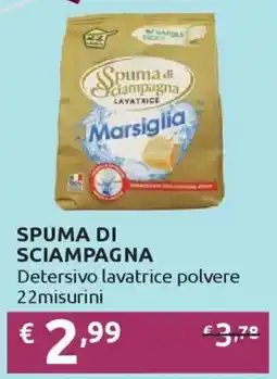 Ipersoap SPUMA DI SCIAMPAGNA Detersivo lavatrice polvere offerta