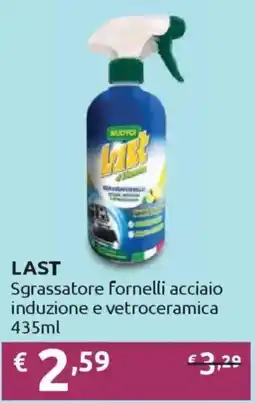 Ipersoap LAST Sgrassatore fornelli acciaio induzione e vetroceramica offerta