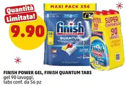 PENNY Finish power gel, finish quantum tabs offerta