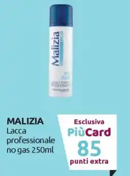 Ipersoap MALIZIA Lacca professionale no gas offerta