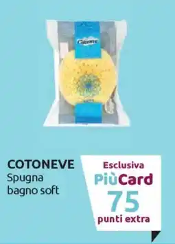 Ipersoap COTONEVE Spugna bagno soft offerta