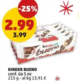 PENNY Kinder bueno offerta