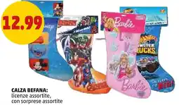 PENNY CALZA BEFANA, licenze, con sorprese offerta