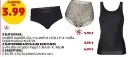 PENNY 3 slip donna: offerta