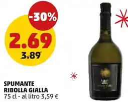 PENNY Spumante ribolla gialla offerta