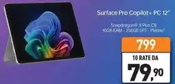 Unieuro Surface Pro Copilot+ PC 12" offerta