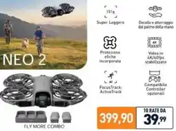 Unieuro dji NEO 2 offerta