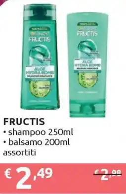 Ipersoap FRUCTIS shampoo balsamo offerta