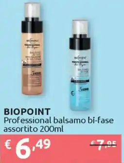 Ipersoap BIOPOINT Professional balsamo bi-fase offerta